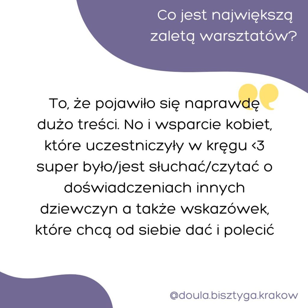warsztaty dla kobiet w ciąży kraków